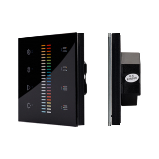 Панель Sens SR-2830C-AC-RF-IN Black (220V,RGB+CCT,4зоны) (Arlight, IP20 Пластик) | Arlight 019062