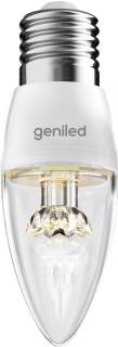 Светодиодная лампа Geniled E27 C37 8W 4200К линза | Geniled 01205
