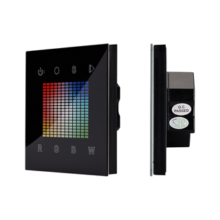 Панель Sens SR-2831S-AC-RF-IN Black (220V,RGBW,1зона) (Arlight, IP20 Пластик) | Arlight 021036
