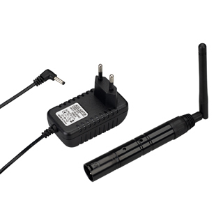 Усилитель SMART-DMX-Transmitter Black (5V, XLR3 Female, 2.4G) (Arlight, IP20 Металл) | Arlight 028416