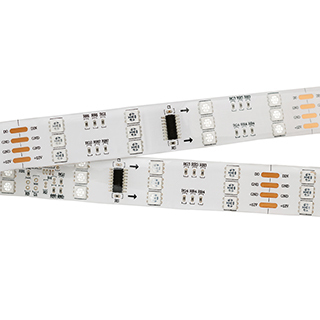 Лента SPI-5000SE 12V RGB (5060, 480 LED x3,1812) (Arlight, Закрытый, IP65) | Arlight 024149