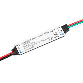 Контроллер SMART-K45-MIX (12-24V, 2x1.5A, 2.4G) (Arlight, IP20 Пластик) | Arlight 028439