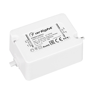 Блок питания ARPV-LV12020 (12V, 1.67A, 20W) (Arlight, IP67 Пластик) | Arlight 033328