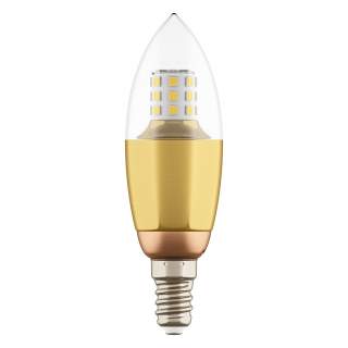 940522 Лампа LED 220V C35 E14 7W=70W 460LM 60G CL/GD 3000K 20000H (в комплекте) | Lightstar LS940522